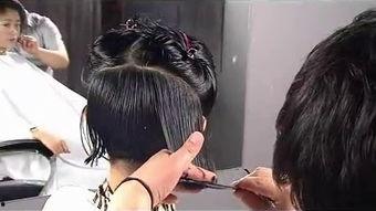 长发剃超短bob视频,长发变短发，瞬间焕新形象！