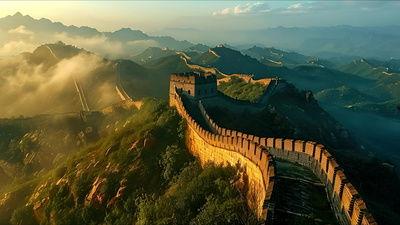 万里长城的视频,千年古韵，雄伟壮丽的历史见证